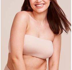 Top Faixa Com Bojo 214840 Bege Ballet G