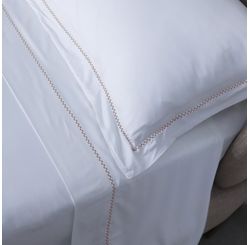Jogo de Cama 230 Fios Bamboo Bordado King
