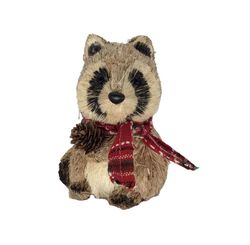 Urso Decorativo de Natal