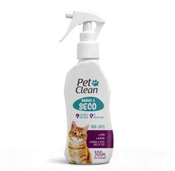 Banho a Seco Gato Spray Pet Clean 300 Ml