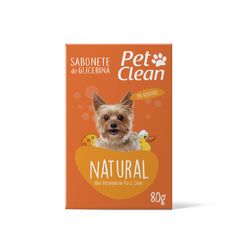 Sabonete Natural Pet Clean 80 G