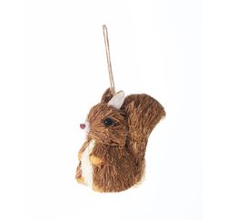 Esquilo Decorativo de Natal 12cm