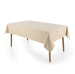 Toalha Mesa Sempre Limpra Beamon 1,60x2,20 Bege 90153