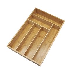 Porta Talher 6 Compartimentos Bamboo