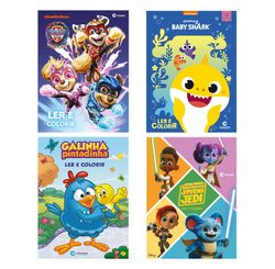 Ler e Colorir Multilicencas Sortido 4 Capas