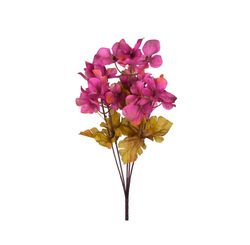 Buque Hortensia C/5 Galhos Lavanda Outono 33cm