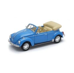 Miniatura 1/24 1971 Volkswagen Fusca Conversivel Azul Claro