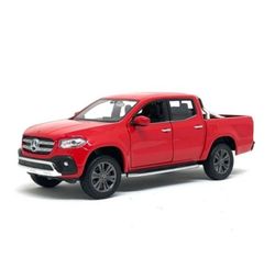 Miniatura 1:24 Mercedes Benz X-class Vermelho