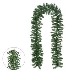 Festao Aramado Com 220 Tips Verde Natal 2,7mx24cm