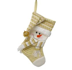 Meia Boneco de Neve Petesburgo 18x1,5x32cm Unico/unico