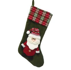 Meia Papai Noel Edimburgo 50x25x3cm Unico/unico