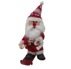Papai Noel C/ Skate Musica e Movimento 42x17x20cm Unico/unico