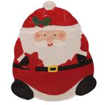 PRATO-PAPAI-NOEL-CERAMICA-STAR-275-X-21-X-25CM