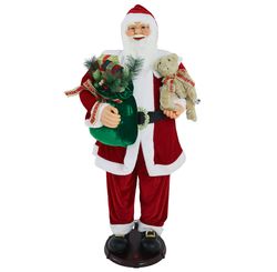 Boneco Papai Noel Musical 150cm
