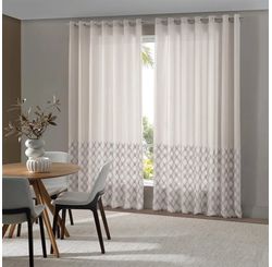 Cortina Duplex Valencia Barrada 3,00 X 2,30m