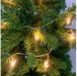 Cordao 20 Leds Arvorezinhas Sortido 8 Funcoes