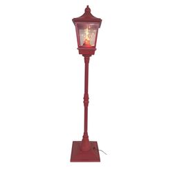 Poste Musical Vermelha M Santa Store Bivolt 185cm