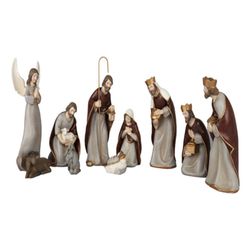 Presepio Decorativo 17cm Com 9 Pecas