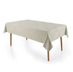 Toalha Mesa Sempre Limpa Beamon 1,60x3,20 Cinza 90152
