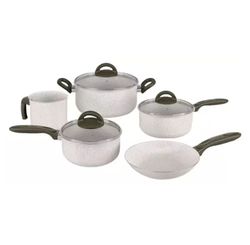 Conjunto de Panelas C/5 Pecas Ceramic Life Suprema Vanilla