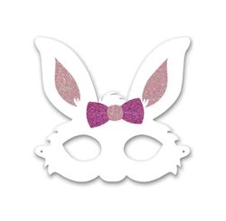 Mascara de Coelho Infantil Feminino