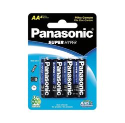 PILHA COMUM AA C/4- PANASONIC