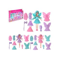 Boneca Abbie Fada Troca Roupa 21cm
