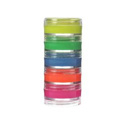 Tinta Cremosa Neon Florecente Kit C/5 Cores - Color Make