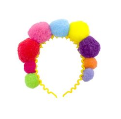 Tiara Palhacinha Pompom Carnaval
