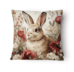 Capa de Almofada Pascoa Velvet 43x43cm