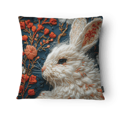 Capa de Almofada Pascoa Velvet 43x43cm