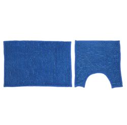 Jogo de Banheiro 2 Pcs Chenille Shaggy Smart