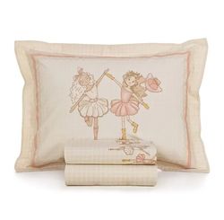 Jg de Cama Percal 200 Fios Infantil Daisy Solteiro