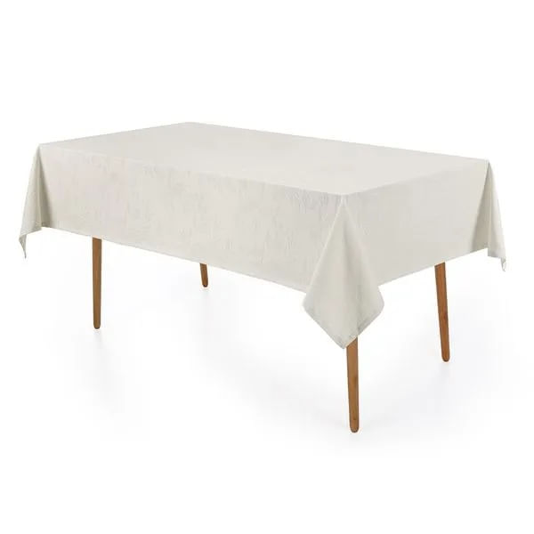 TOALHA MESA JACQUARD NATURE  KATHERINE  BRANCO 01
