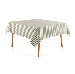 Toalha Mesa Sempre Limpra Zaira 1,60x2,20 Branco 01/verde