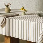TOALHA MESA SEMPRE LIMPRA ZAIRA   BRANCO 01 TAUPE 2