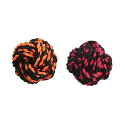 Brinquedo Cao Bola Trancada 7,5cm – Sortido