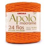 LINHA APOLO MACRAME 4 24 800GR 476803 COR 4445 TANGERINA