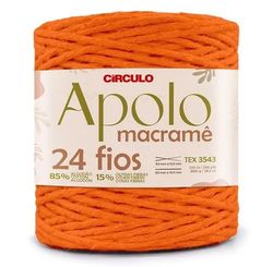 Linha Apolo Macrame 4/24 800gr 476803 Cor 20 Natural