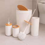Conjunto de Banheiro 4 Pecas AMAN - Branco - 02