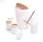 Conjunto de Banheiro 4 Pecas AMAN - Branco - 01